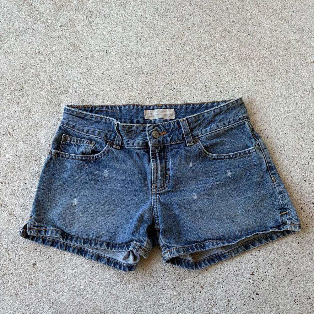2000s Y2K Mid Rise Shorts Size 27